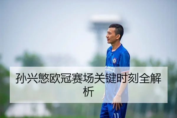 孙兴慜欧冠赛场关键时刻全解析